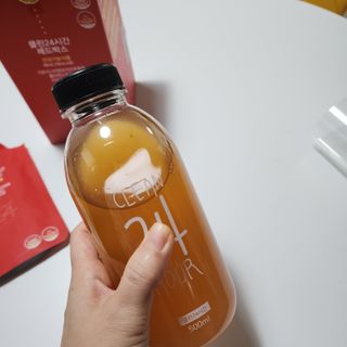 클린24시간 레드박스 1BOX(5포) + 전용보틀(500ml) — 5점을 준 리뷰어가 2024년 3월 올린 사용 사진