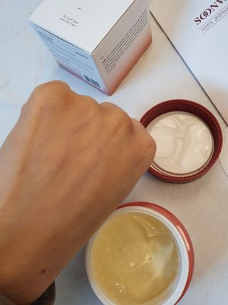 SOONWITH 바이오 수퍼 아쿠아 하이드로 젤 크림 — 4점을 준 리뷰어가 2021년 3월 올린 사용 사진