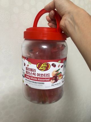 젤리벨리 젤리스틱 어쏘티드 900g — 5점을 준 리뷰어가 2022년 8월 올린 사용 사진
