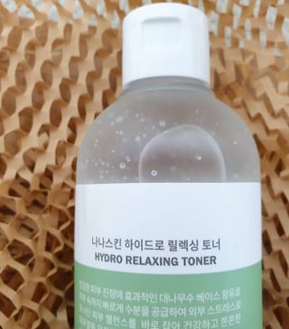 나나스킨 하이드로릴렉싱토너 — 5점을 준 리뷰어가 2021년 6월 올린 사용 사진