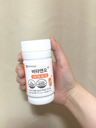 프리마인 성큼다가온 봄, 이너뷰티를 챙겨야 피부도 화사하게, 컨디션도 활기차게. 흡수율을 높인 고효율 비타민. — 5점을 준 리뷰어가 2023년 5월 올린 사용 사진
