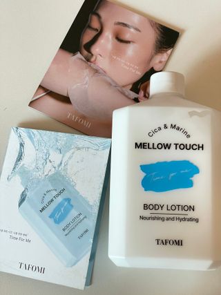 타포미 멜로우 터치 바디로션 500ml — 5점을 준 리뷰어가 2023년 3월 올린 사용 사진