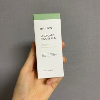 아르비엔 마일드케어 비건 시카세럼 — 3점을 준 리뷰어가 2021년 2월 올린 사용 사진