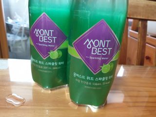몽베스트 Montbest with Sparkling water Lime20병 — 5점을 준 리뷰어가 2021년 10월 올린 사용 사진