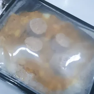 브라잇벨리 식물성 미트볼과 일본식카레의 만남, 플랜트볼 카레라이스 — 5점을 준 리뷰어가 2022년 8월 올린 사용 사진