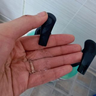 썸헤어 / SUMHAIR 썸헤어 데미지 클리닉 샴푸+트리트먼트 네롤리&민트티 — 5점을 준 리뷰어가 2021년 4월 올린 사용 사진
