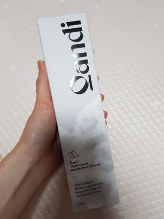 헤어플러스 콴디 플러피 클라우드 버블 팩 클렌저 — 5점을 준 리뷰어가 2021년 4월 올린 사용 사진