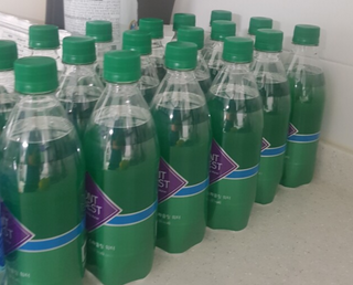 몽베스트 Montbest with Sparkling water Plain 20병 — 5점을 준 리뷰어가 2022년 8월 올린 사용 사진