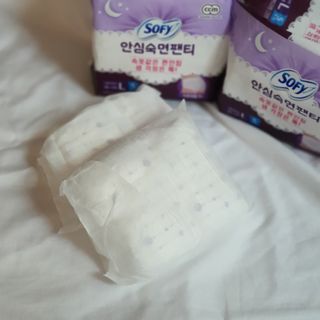 LG유니참 쏘피SOFY [SOFY] 안심숙면팬티 리뉴얼 — 5점을 준 리뷰어가 2021년 3월 올린 사용 사진