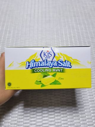 마요라 히말라야 솔트 캔디 2종-페퍼민트 맛, 라임민트 맛 — 5점을 준 리뷰어가 2022년 11월 올린 사용 사진