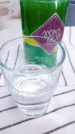 몽베스트 Montbest with Sparkling water Lemon OR Lime 20병(랜덤) — 4.5점을 준 리뷰어가 2021년 10월 올린 사용 사진