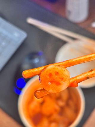 프리 [요리궁리] 타입 B (매콤,치즈,매콤까르보) 꽃떡볶이 6개입 세트 — 5점을 준 리뷰어가 2025년 2월 올린 사용 사진