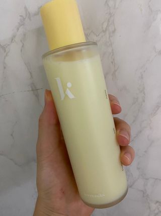 키노닉스 포텐틸라 카밍 크림 토너 — 5점을 준 리뷰어가 2021년 10월 올린 사용 사진
