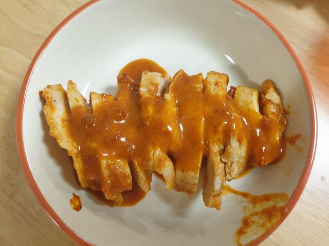 [굽네] 소스가 맛있는 닭가슴살 슬라이스 4종 리뷰 사진