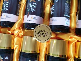 서울약사신협_프리미엄황삼골드_3.75g x 12환+75mgx12병 — 5점을 준 리뷰어가 2021년 1월 올린 사용 사진