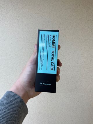Dr.느루벗 느루벗 옴므 토탈 케어 올인원 118ml 남자 남성 스킨 로션 에센스 크림 화장품 — 4점을 준 리뷰어가 2021년 4월 올린 사용 사진