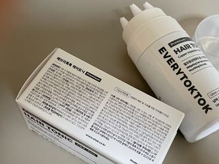 소담스퀘어 상암 에브리톡톡 헤어토닉 120ml — 5점을 준 리뷰어가 2022년 11월 올린 사용 사진