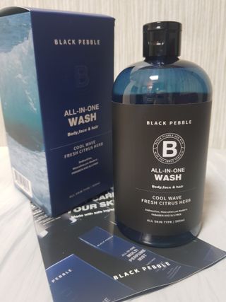 블랙페블 올인원 워시 쿨 웨이브 500ml — 5점을 준 리뷰어가 2021년 4월 올린 사용 사진