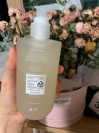 에일리언오더즈 센티드 핸드 앤 바디 워시 290ml (3종 택1) — 4.5점을 준 리뷰어가 2023년 8월 올린 사용 사진