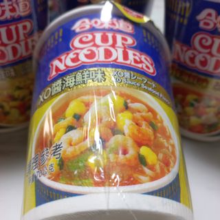 NISSIN 닛신 컵누들  4종 - 씨푸드오리지날, 씨푸드 스파이시, 씨푸드 커리, 씨푸드 XO소스 — 5점을 준 리뷰어가 2021년 12월 올린 사용 사진
