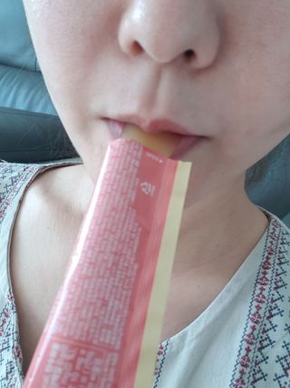 다나음 셀렌에 빠진 아연면역젤리 열대과일맛+사과맛 — 3점을 준 리뷰어가 2023년 1월 올린 사용 사진