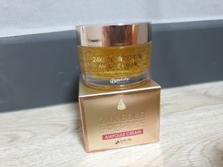 아이앤립 / EYENLIP 아이앤립 24K 골드 N 펩타이드 앰플 크림 — 5점을 준 리뷰어가 2021년 3월 올린 사용 사진