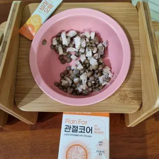 비쥬프렌즈 플랜 포 관절코어 — 5점을 준 리뷰어가 2022년 9월 올린 사용 사진