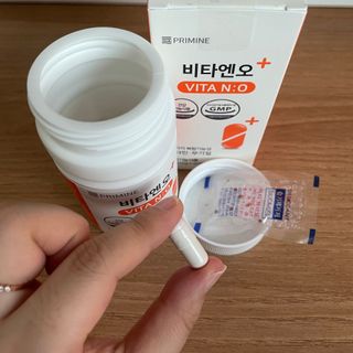 프리마인 성큼다가온 봄, 이너뷰티를 챙겨야 피부도 화사하게, 컨디션도 활기차게. 흡수율을 높인 고효율 비타민. — 5점을 준 리뷰어가 2022년 8월 올린 사용 사진