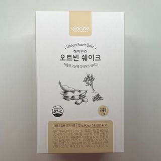 헤이빈즈 식사대용 식물성단백질 다이어트쉐이크 파우치 5일분 — 3.5점을 준 리뷰어가 2023년 3월 올린 사용 사진