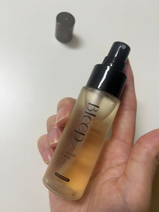 [쿠팡] 블립 수분 알로에 페이스 얼굴 진정 앰플 안개분사 미스트 스프레이 세럼, 50ml, 1개 — 5점을 준 리뷰어가 2024년 11월 올린 사용 사진