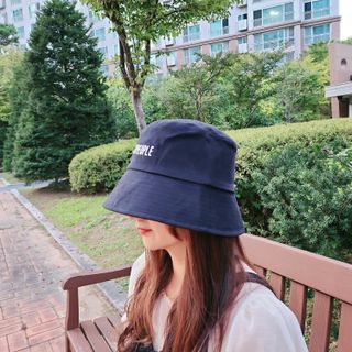 [스테이피플] STAYPEOPLE BUCKET HAT (BLACK) — 5점을 준 리뷰어가 2022년 9월 올린 사용 사진