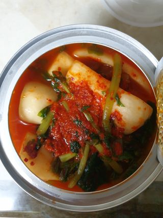 셰프애찬 알타리김치 총각김치 1kg — 5점을 준 리뷰어가 2022년 10월 올린 사용 사진