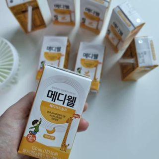 메디웰 페디아드링크 미니 바나나맛 — 5점을 준 리뷰어가 2022년 8월 올린 사용 사진