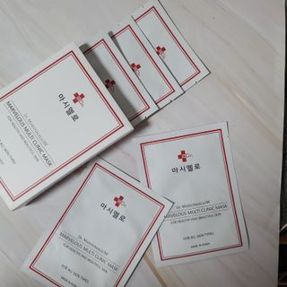 닥터마시멜로 마블러스 멀티 클리닉 마스크 — 5점을 준 리뷰어가 2021년 5월 올린 사용 사진