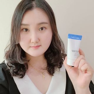 더마포레스트 모이스처라이징 아쿠아크림 / 수분크림 히알루론산 펩타이드 보습 미백 주름개선 — 5점을 준 리뷰어가 2021년 7월 올린 사용 사진