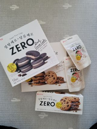 ZERO (초콜릿 칩 쿠키, 카카오 케이크, 후르츠 젤리, 아이스 콜라, 아이스 초코바) — 5점을 준 리뷰어가 2022년 6월 올린 사용 사진