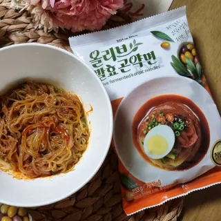 클린24시간 올리브 발효곤약면 찰비빔면 1세트-(3봉) — 5점을 준 리뷰어가 2024년 1월 올린 사용 사진