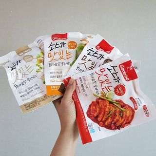 굽네몰 [굽네] 소스가 맛있는 닭가슴살 슬라이스 4종 — 5점을 준 리뷰어가 2021년 4월 올린 사용 사진