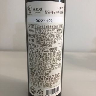 오트릿 티시럽 쌀귀리 & 루이보스 (300ml) — 5점을 준 리뷰어가 2022년 7월 올린 사용 사진