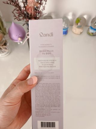 헤어플러스 콴디 아침세안제 폼클렌징 퓨어 어니스티 모닝클렌저 — 4점을 준 리뷰어가 2021년 7월 올린 사용 사진
