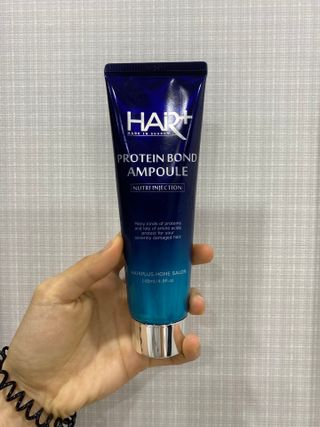 헤어플러스 단백질탈모샴푸 500ml+단백질본드앰플 145ml — 5점을 준 리뷰어가 2021년 3월 올린 사용 사진