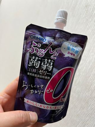 ORIHIRO 오리히로 곤약젤리 제로칼로리 130g 4종 4팩(맛별로 1팩씩) — 5점을 준 리뷰어가 2023년 1월 올린 사용 사진