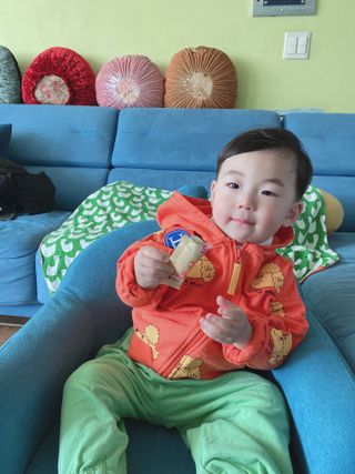 다나음 셀렌에 빠진 아연면역젤리 열대과일맛+사과맛 — 5점을 준 리뷰어가 2021년 4월 올린 사용 사진