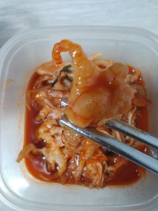 불타 호랑이 닭발 250g — 5점을 준 리뷰어가 2021년 7월 올린 사용 사진