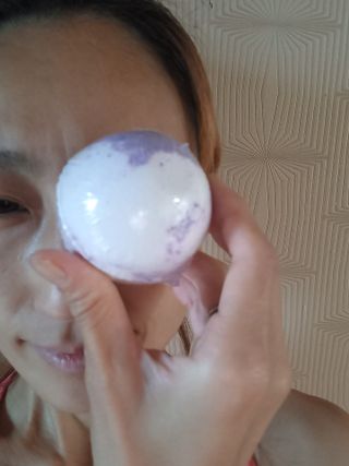 버블데이 배쓰밤 거품입욕제 버블바 6종 — 4점을 준 리뷰어가 2021년 8월 올린 사용 사진