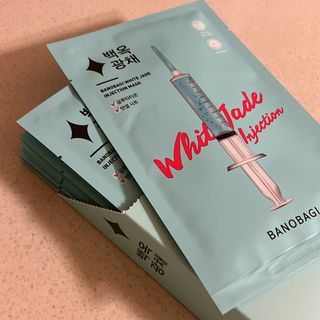 바노바기 코스메틱 바노바기 인젝션 마스크 (10매입) — 5점을 준 리뷰어가 2023년 6월 올린 사용 사진