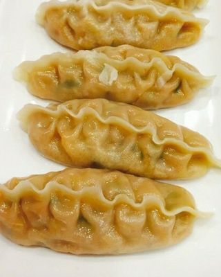 삼양냉동 [삼양] 얇은피불닭왕교자+얇은피까르보불닭왕교자 총4팩 — 5점을 준 리뷰어가 2021년 2월 올린 사용 사진
