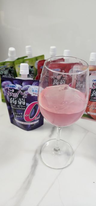 ORIHIRO 오리히로 곤약젤리 제로칼로리 130g 4종 4팩(맛별로 1팩씩) — 5점을 준 리뷰어가 2023년 1월 올린 사용 사진