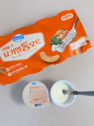 구매평 ☆[2종 패키지]덴마크 요거밀 통오트 요거트 — 5점을 준 리뷰어가 2025년 9월 올린 사용 사진