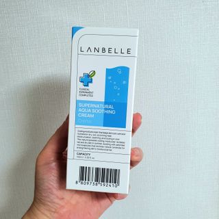 랑벨 수퍼내츄럴 아쿠아 수딩 크림 100ml — 5점을 준 리뷰어가 2022년 6월 올린 사용 사진